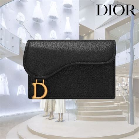 christian dior card holder|christian dior small wallet.